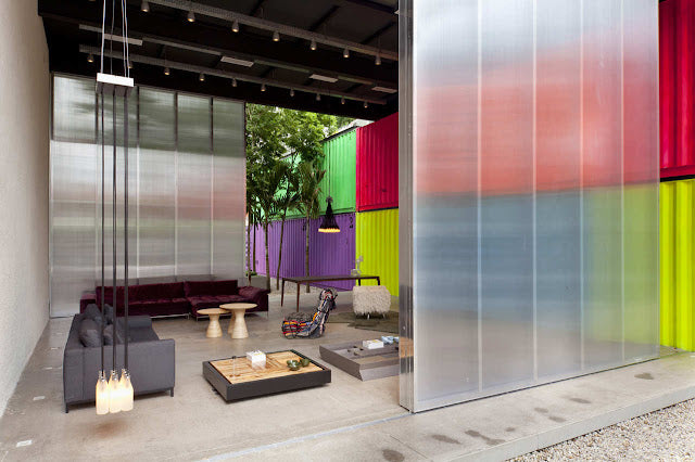 Decameron - Low Budget Colorful Shipping Container Store