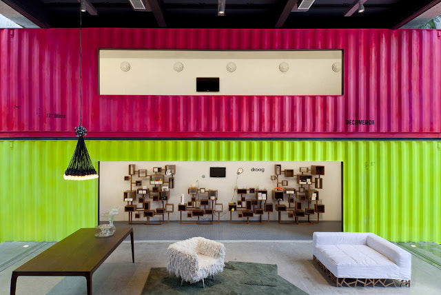 Decameron - Low Budget Colorful Shipping Container Store
