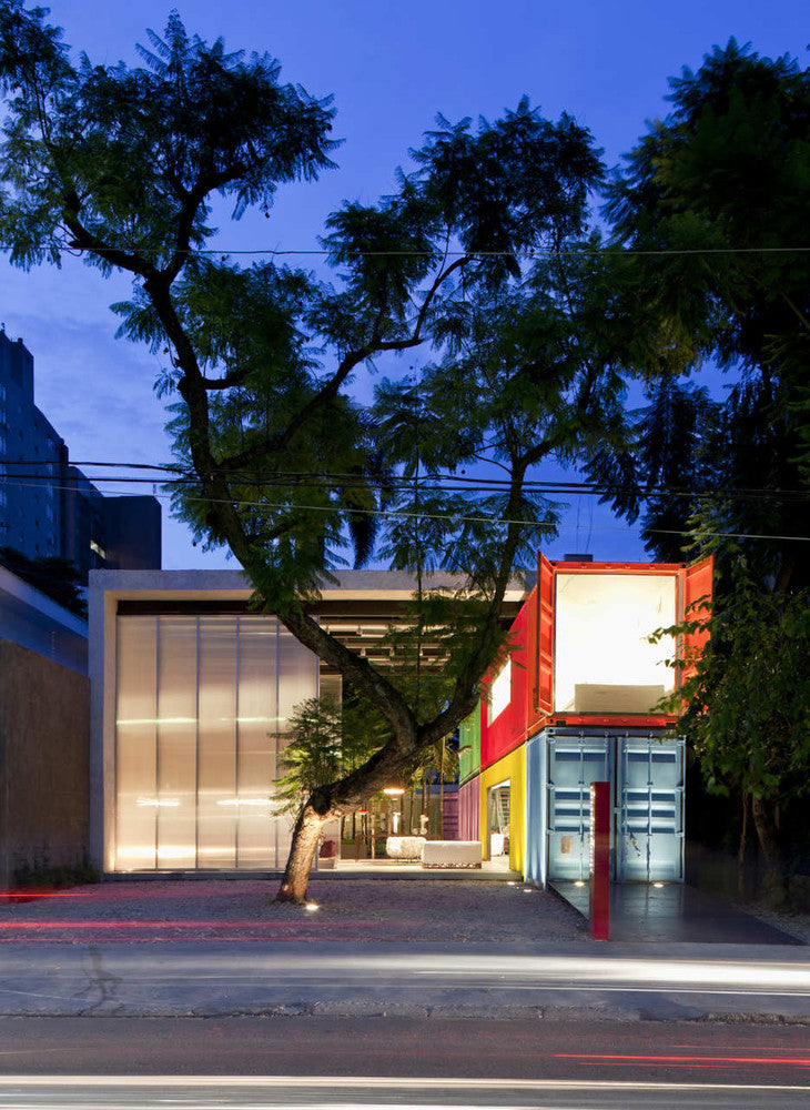 Decameron - Low Budget Colorful Shipping Container Store