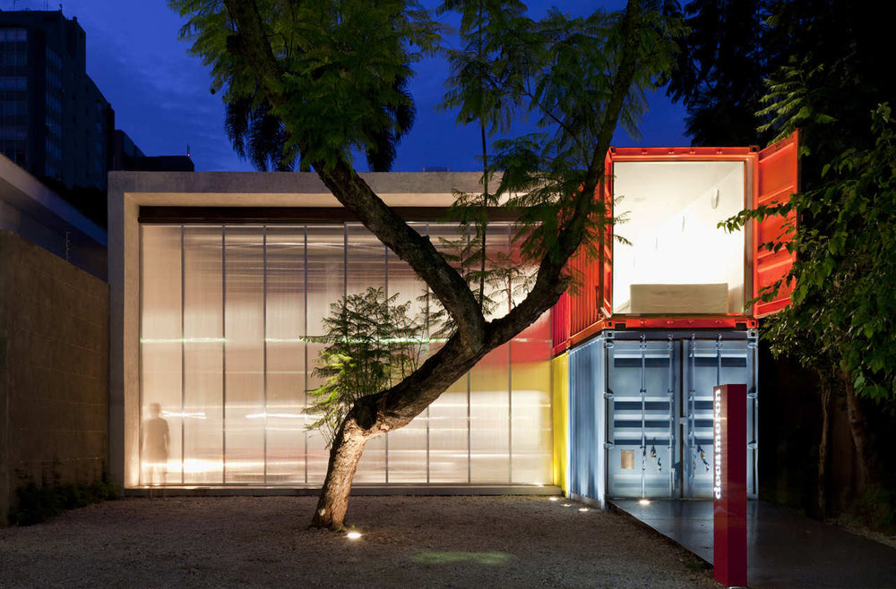Decameron - Low Budget Colorful Shipping Container Store