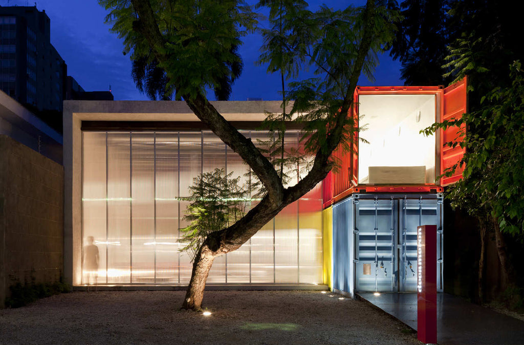 Decameron - Low Budget Colorful Shipping Container Store