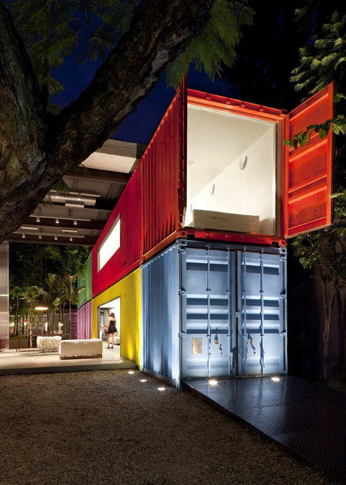 Decameron - Low Budget Colorful Shipping Container Store