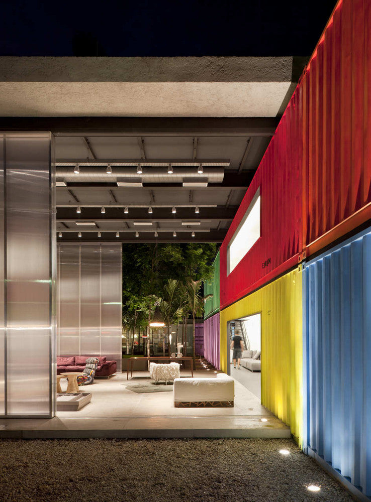 Decameron - Low Budget Colorful Shipping Container Store