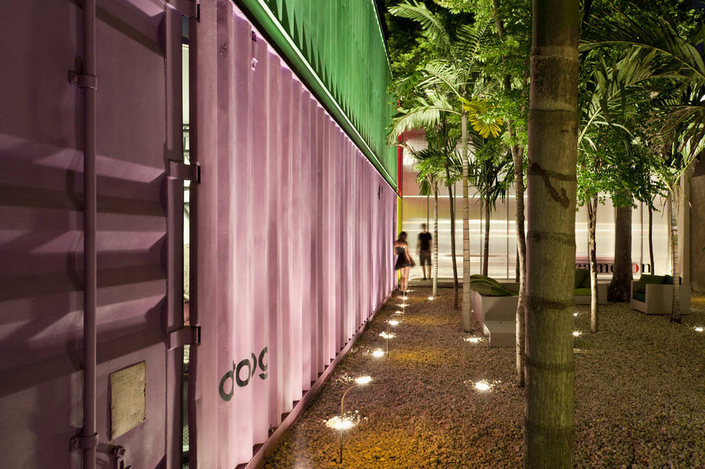 Decameron - Low Budget Colorful Shipping Container Store