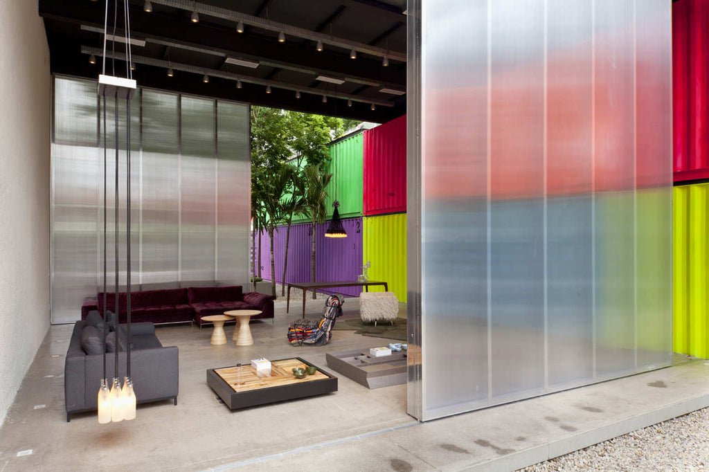 Decameron - Low Budget Colorful Shipping Container Store