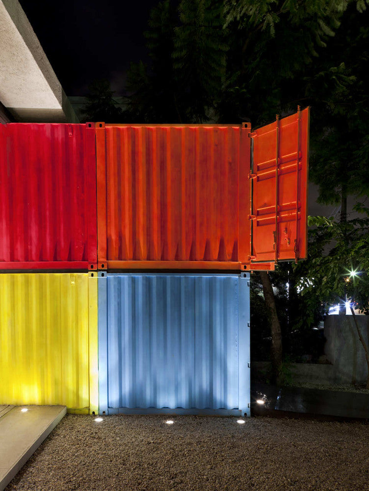 Decameron - Low Budget Colorful Shipping Container Store