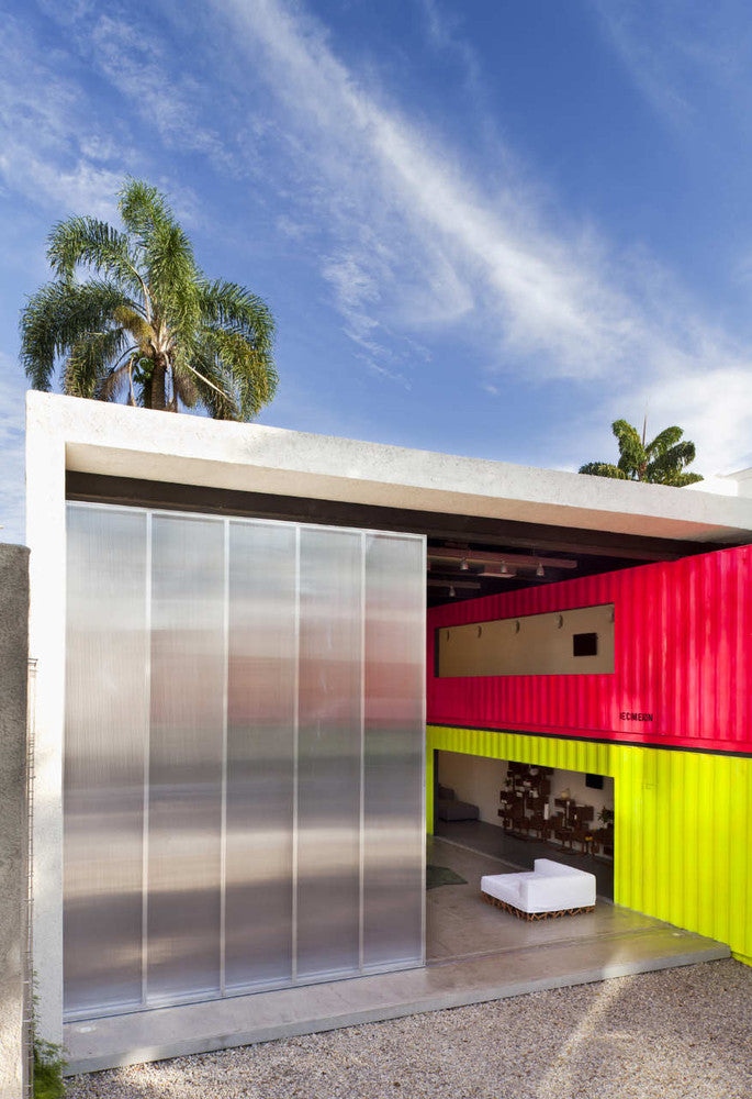 Decameron - Low Budget Colorful Shipping Container Store