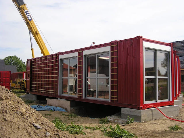 Maison Container Lille – 3 Bedroom Hybrid Shipping Container Home