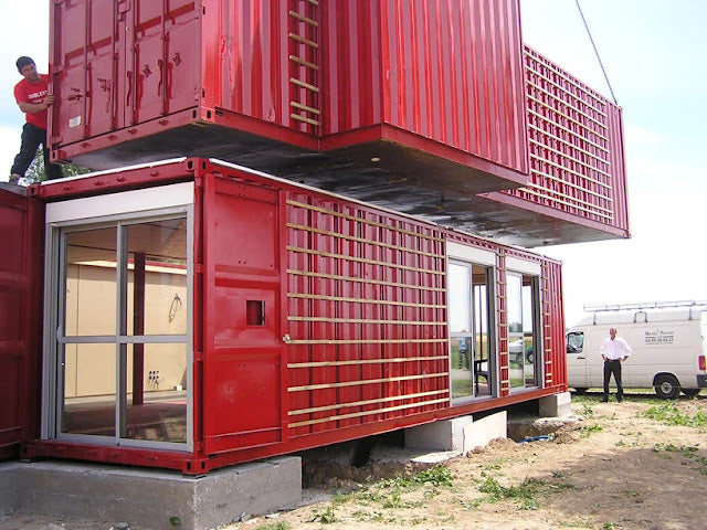 Maison Container Lille – 3 Bedroom Hybrid Shipping Container Home