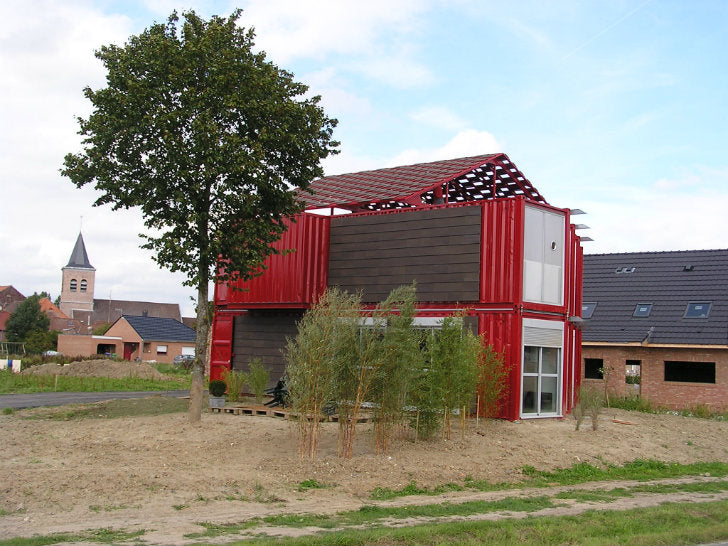 Maison Container Lille – 3 Bedroom Hybrid Shipping Container Home