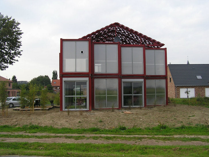 Maison Container Lille – 3 Bedroom Hybrid Shipping Container Home