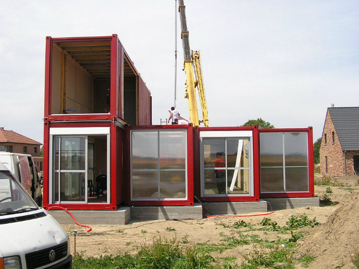 Maison Container Lille – 3 Bedroom Hybrid Shipping Container Home