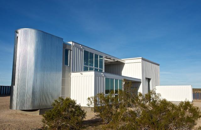 Modular Shipping Container Home – Mojave Desert Prototype Reimagined by Hybrid Cargotecture