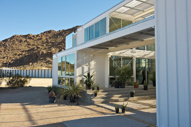Modular Shipping Container Home – Mojave Desert Prototype Reimagined by Hybrid Cargotecture