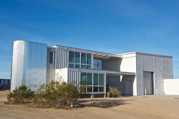 Modular Shipping Container Home – Mojave Desert Prototype Reimagined by Hybrid Cargotecture