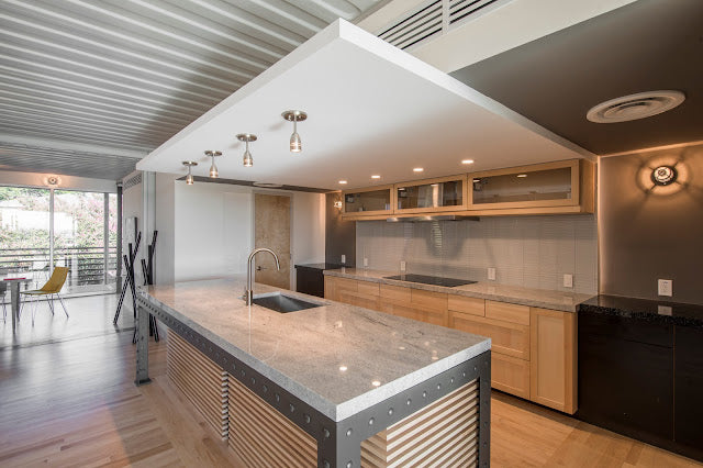 PV14 - Two-Story Three-Bedroom Shipping Container Residence, Dallas, Texas