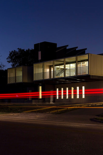 PV14 - Two-Story Three-Bedroom Shipping Container Residence, Dallas, Texas