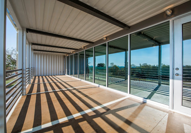 PV14 - Two-Story Three-Bedroom Shipping Container Residence, Dallas, Texas