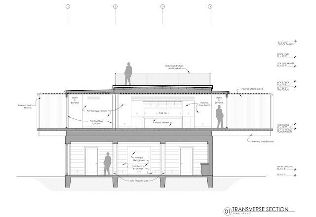 PV14 - Two-Story Three-Bedroom Shipping Container Residence, Dallas, Texas