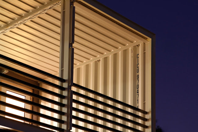 PV14 - Two-Story Three-Bedroom Shipping Container Residence, Dallas, Texas