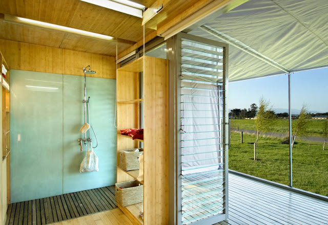 Port-A-Bach – Shipping Container Micro-House, New Zealand