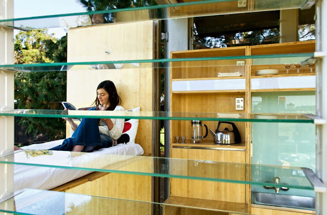 Port-A-Bach – Shipping Container Micro-House, New Zealand