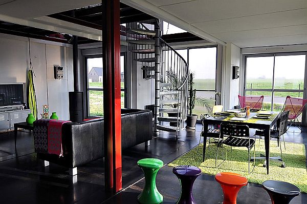 Maison Container Lille – 3 Bedroom Hybrid Shipping Container Home