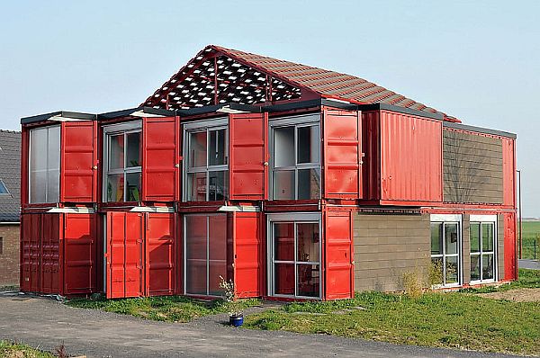 Maison Container Lille – 3 Bedroom Hybrid Shipping Container Home
