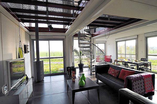 Maison Container Lille – 3 Bedroom Hybrid Shipping Container Home