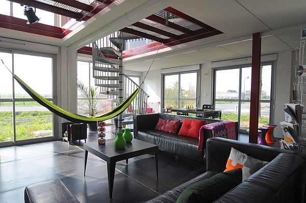 Maison Container Lille – 3 Bedroom Hybrid Shipping Container Home