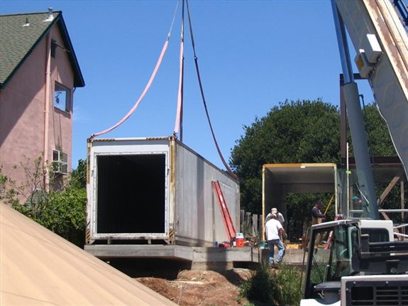 Refrigerated Shipping Container Home, San Francisco, California
