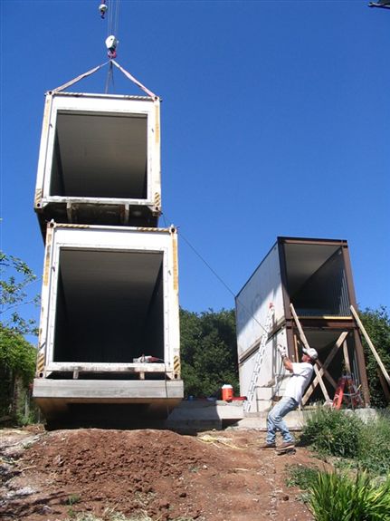 Refrigerated Shipping Container Home, San Francisco, California