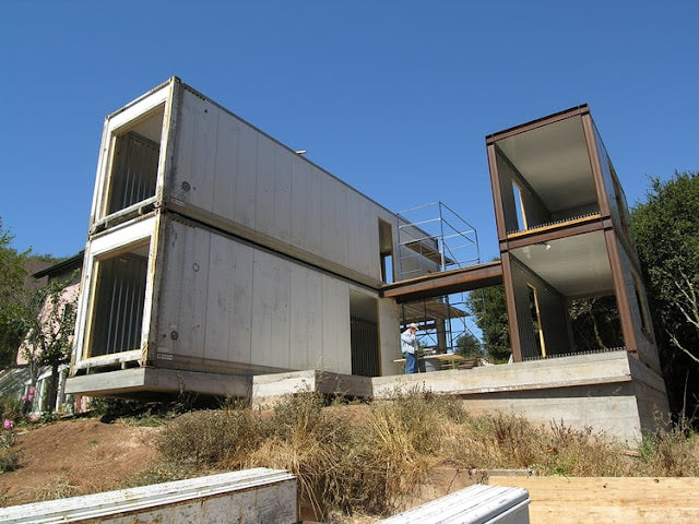 Refrigerated Shipping Container Home, San Francisco, California