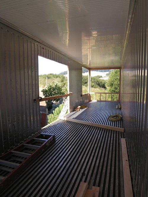 Refrigerated Shipping Container Home, San Francisco, California