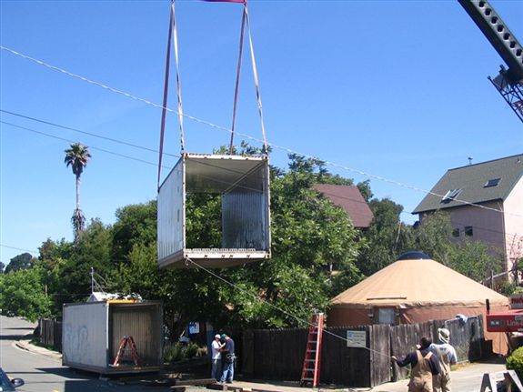 Refrigerated Shipping Container Home, San Francisco, California