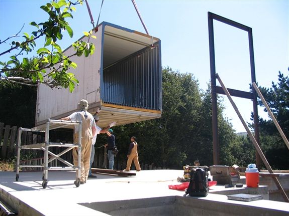 Refrigerated Shipping Container Home, San Francisco, California