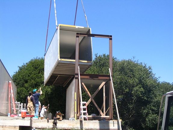 Refrigerated Shipping Container Home, San Francisco, California