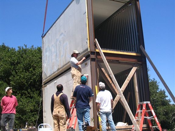 Refrigerated Shipping Container Home, San Francisco, California