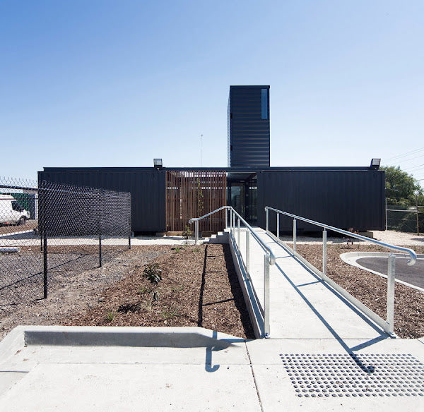 Administrative and Site Office with Planted Internal Courtyards, Sunshine, Victoria, Australia