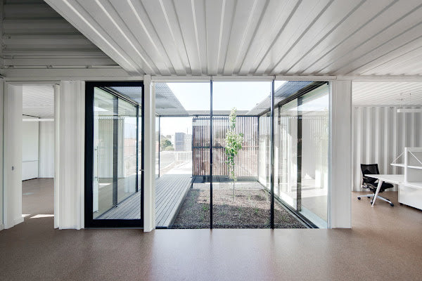 Administrative and Site Office with Planted Internal Courtyards, Sunshine, Victoria, Australia