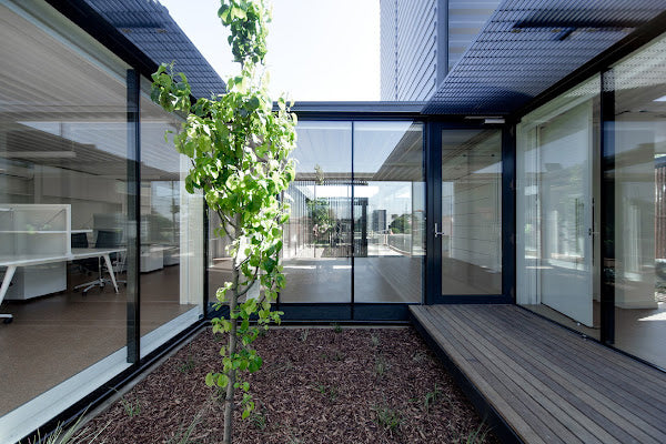 Administrative and Site Office with Planted Internal Courtyards, Sunshine, Victoria, Australia