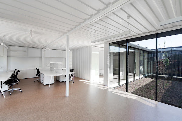 Administrative and Site Office with Planted Internal Courtyards, Sunshine, Victoria, Australia