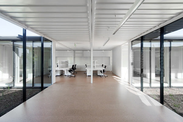 Administrative and Site Office with Planted Internal Courtyards, Sunshine, Victoria, Australia