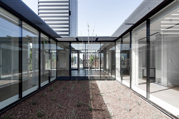 Administrative and Site Office with Planted Internal Courtyards, Sunshine, Victoria, Australia