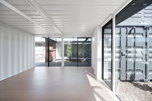 Administrative and Site Office with Planted Internal Courtyards, Sunshine, Victoria, Australia