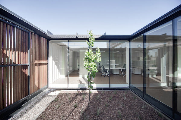 Administrative and Site Office with Planted Internal Courtyards, Sunshine, Victoria, Australia