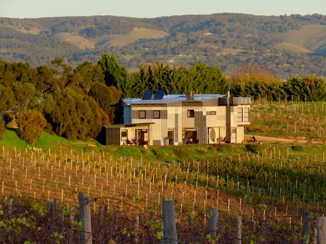 Shipping Container Hotel – California Road at Inkwell Wines, South Australia