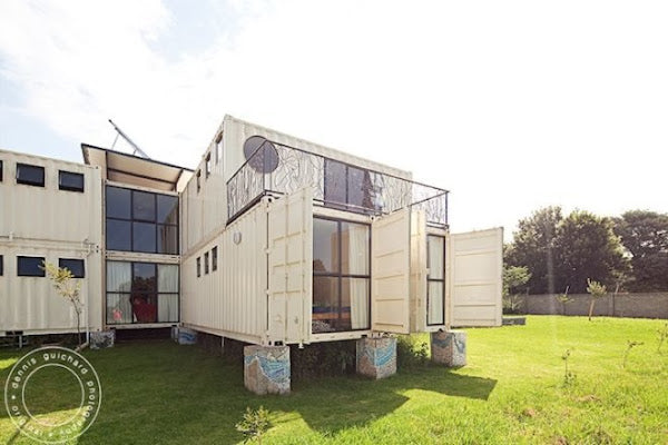 Shipping Container Humanitarian Housing at New Jerusalem Orphanage, Midrand, South Africa