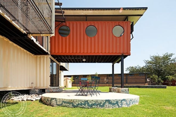 Shipping Container Humanitarian Housing at New Jerusalem Orphanage, Midrand, South Africa