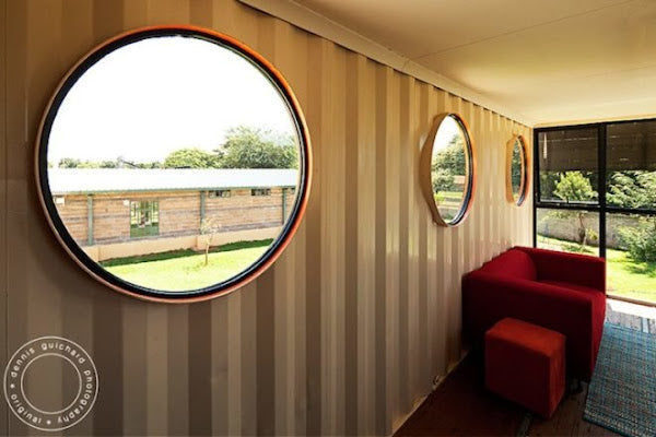 Shipping Container Humanitarian Housing at New Jerusalem Orphanage, Midrand, South Africa